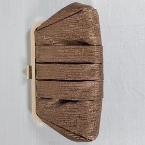 Jessica McClintock Brown Clutch